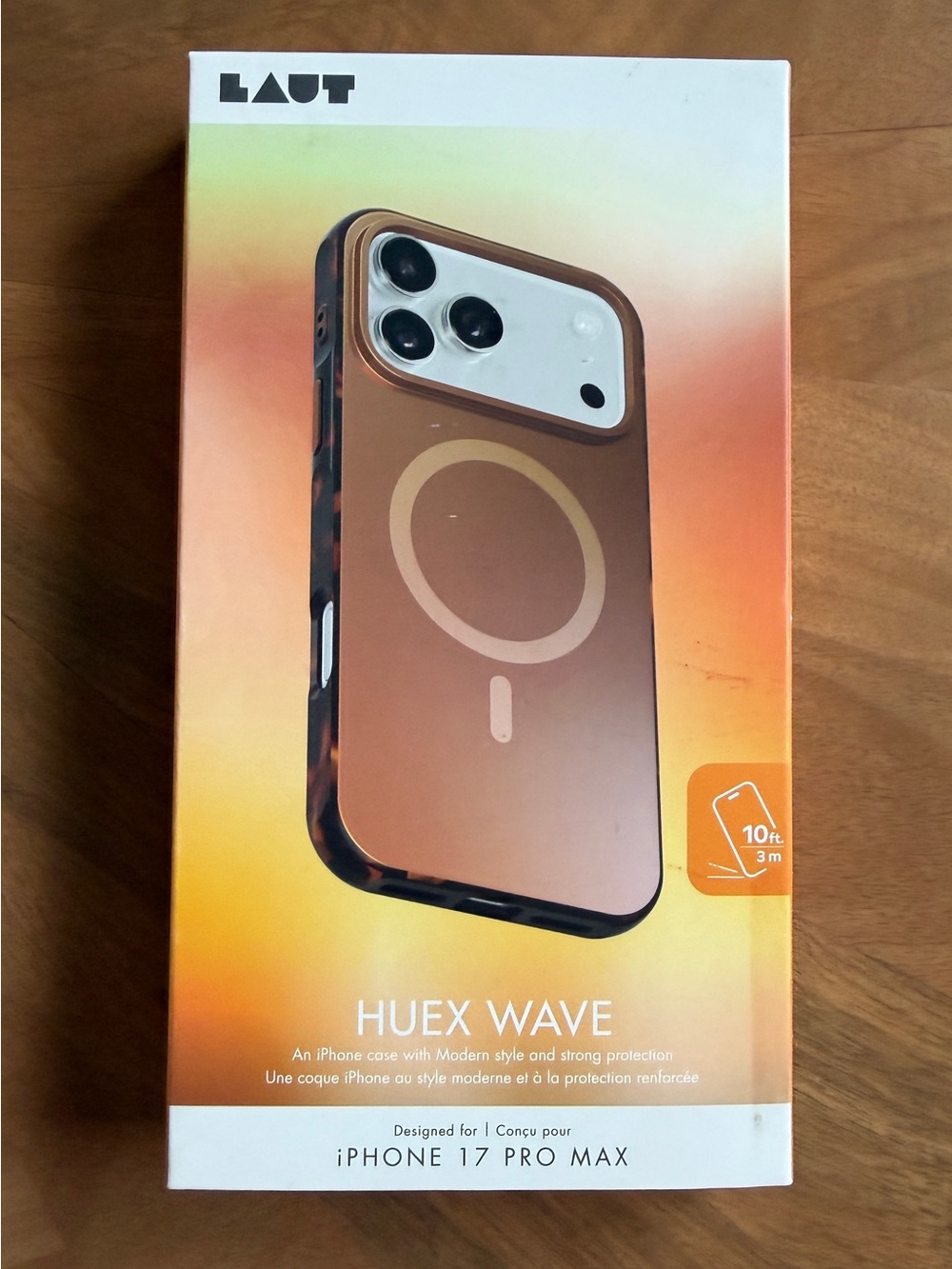 LAUT- Huex Wave MagSafe Compatible Case for iPhone 17 Pro Max
